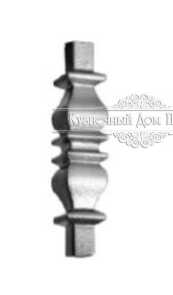 Кованая вставка в балясину арт. 514 разм. 3x14