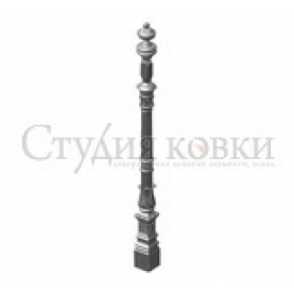 Кованый столб начальный арт. SK51.99 разм. 1200x90