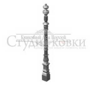 Кованый столб начальный арт. SK51.99 разм. 1200x90