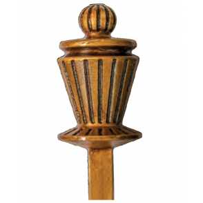 Кованое навершие арт. 531 разм. 5,4x12,8