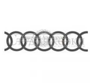 Кованая декоративная панель, розетка арт. SK53.32 разм. 120x1000