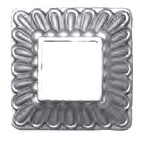 Кованое основание столба 50х50 арт. 538 разм. 10,5x10,5