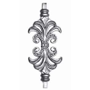 Кованая вставка в балясину арт. 541 разм. 11x24