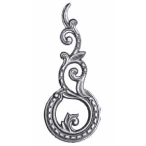 Кованый декоративный узор двусторонний арт. 544 разм. 12x29