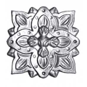 Кованый декоративный узор двусторонний арт. 550 разм. 12
