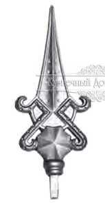 Кованая пика арт. 552 разм. 11x30