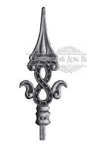 Кованая пика арт. 557 разм. 7,5x21