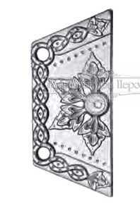 Накладка на замок арт. 571 разм. 13x31