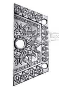 Накладка на замок арт. 576 разм. 13x31