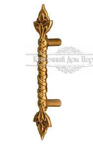 Кованая дверная ручка арт. 578 разм. 8x37