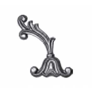 Кованый декоративный узор односторонний арт. 579 разм. 13x15