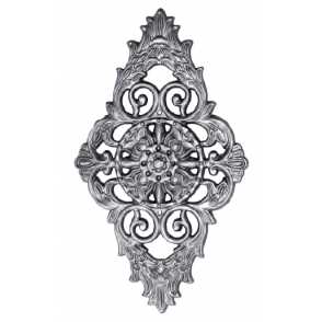 Кованая декоративная накладка арт. 597 разм. 22x38