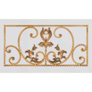 Кованая декоративная панель 40 х 80 см (арт. 6170)