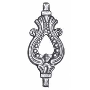 Кованая вставка в балясину арт. 626 разм. 7x16,5