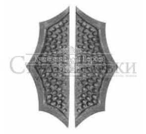 Накладка дверная арт. SK63.01L разм. 275x95