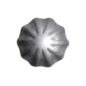 Кованая литая накладка звезда арт. 635 разм. 3,5