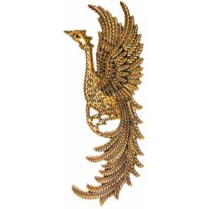 Кованый декоративный элемент арт. 641 разм. 27x66