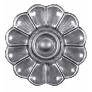 Кованый цветок односторонний арт. 667 разм. 21