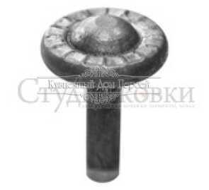Кованая заклепка арт. SK67.04 разм. 30x19x19 кр.6