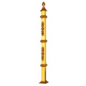 Кованый столб для лестниц, перил, ограждений арт. 707 разм. 130