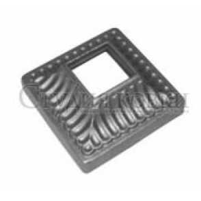 Стальное основание балясины, подпятник арт. SK72.60.15 разм. отв.16 кв.60