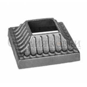 Стальное основание балясины, подпятник арт. SK72.96.40 разм. отв.40 кв.96