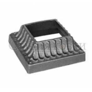 Стальное основание балясины, подпятник арт. SK72.96.50 разм. 40x96x50