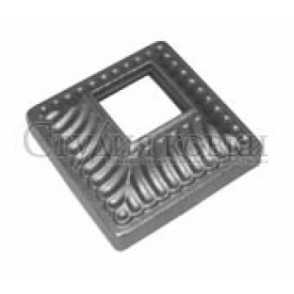 Стальное основание балясины, подпятник арт. SK72.97.32 разм. отв.32 кв.86