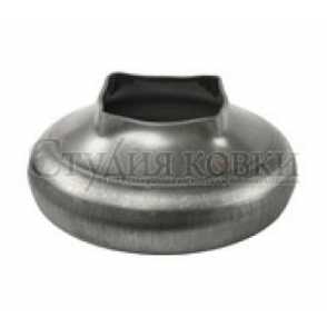 Стальной переход на трубу арт. SK77.76.40 разм. 43x100