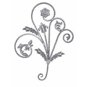 Кованая розетка арт. 913 разм. 60x95