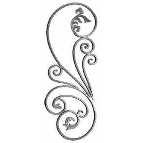 Кованая балясина арт. 916 разм. 110x40