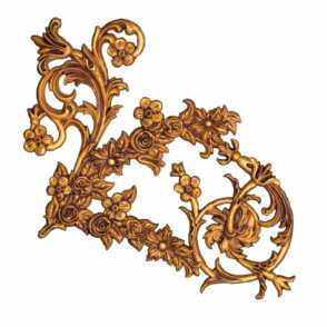 Кованый декоративный узор односторонний арт. 946 разм. 61x40,5