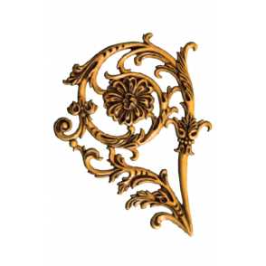 Кованый декоративный узор односторонний арт. 951 разм. 42x30