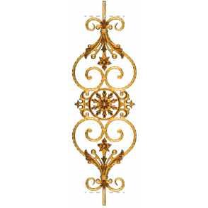 Кованая балясина арт. 952 разм. 30x80