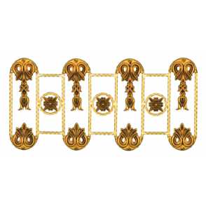 Кованая розетка арт. 961 разм. 76,5x40