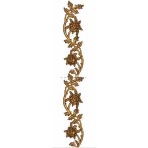 Кованый декоративный узор односторонний арт. 979 разм. 12x45,5