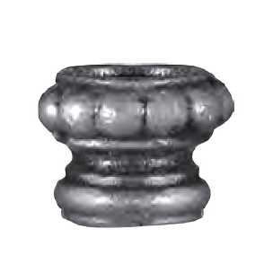 Кованая вставка в балясину Ду 16 мм арт. 998 разм. 3x4