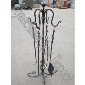 Кованый каминный набор 13