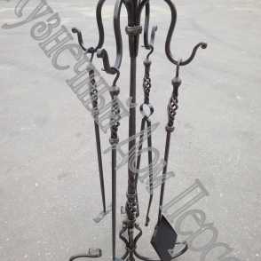 Кованый каминный набор 13