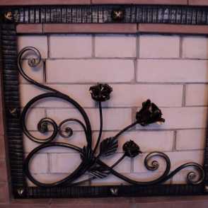 Кованый камин 21