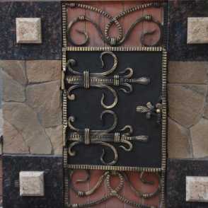 Кованый камин 22