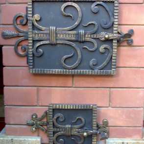 Кованый камин 26