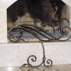 Кованый камин 30