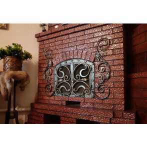 Кованый камин 32