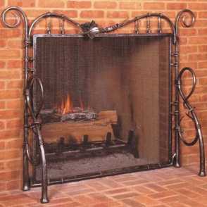 Кованый камин 35