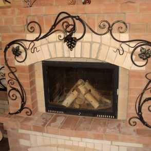 Кованый камин 40