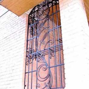 Кованая решетка 08