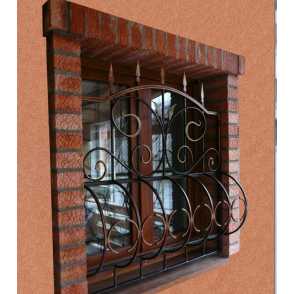 Кованая решетка 10