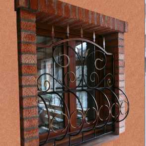 Кованая решетка 10