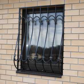 Кованая решетка 16